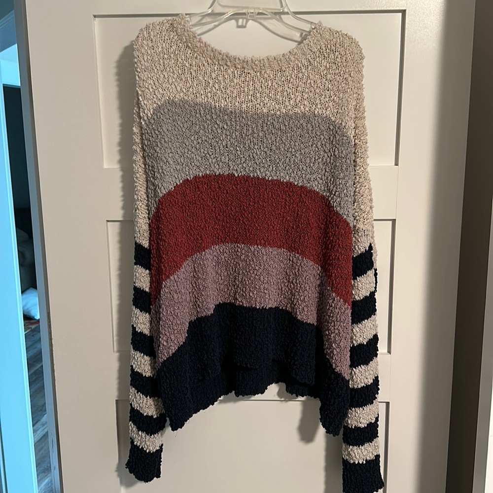 Striped Lightweight Sweater
